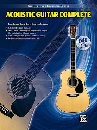 Ultimate Beginner - Acoustic Guitar Complete: Book And Dvd (hard Case)