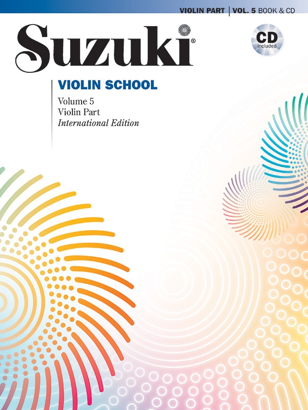 Suzuki Violin School, Vol 5: Violin Part, Book And Cd