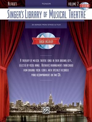 Front cover_Singer's Library Of Musical Theatre Vol. 2, 2 Cds Tenor