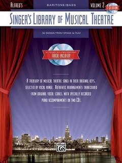 Front cover_Singer's Library Of Musical Theatre Vol. 2, 2 Cds Baritone/bass