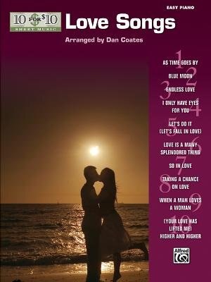 Front cover_10 For 10 Sheet Music Love Songs