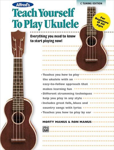 Front cover_Alfred's Teach Yourself To Play Ukulele, C-tuning