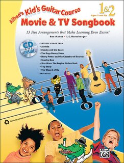 Couverture_Alfred's Kid's Guitar Course Movie And Tv Songbook 1