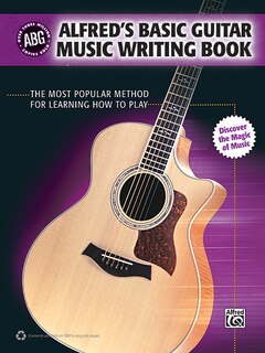 Front cover_Alfred's Basic Guitar Music Writing Book
