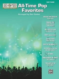 Couverture_10 For 10 Sheet Music All-time Pop Favorites