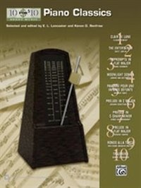 10 For 10 Sheet Music Piano Classics: Piano Solos