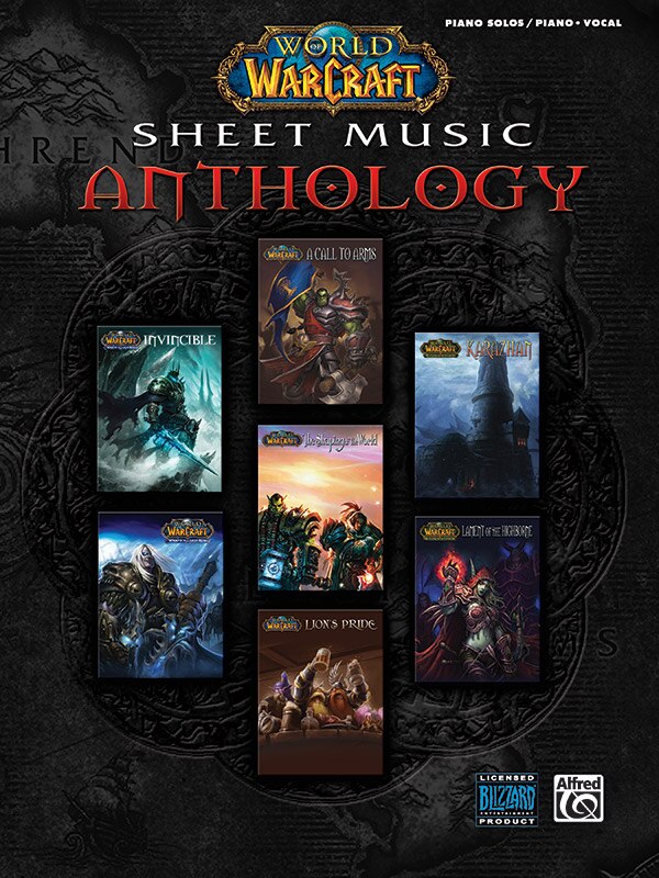 Couverture_World Of Warcraft Sheet Music Anthology