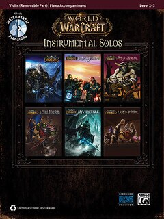 Couverture_World Of Warcraft Instrumental Solos For Strings