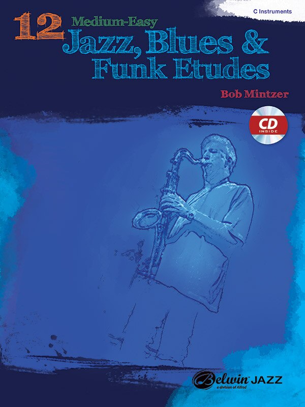 Front cover_12 Medium-Easy Jazz, Blues and Funk Etudes
