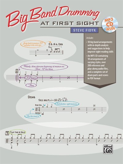 Big Band Drumming at First Sight: Book and Online Audio/PDF
