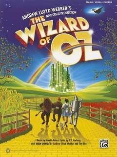 Front cover_The Wizard Of Oz - Selections From Andrew Lloyd Webber's New Stage Production