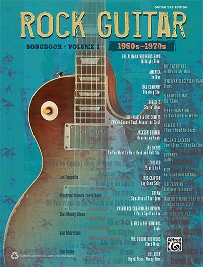 Couverture_The Rock Guitar Songbook - Volume 1 (1950s-1970s)