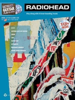 Radiohead - Ultimate Guitar Play-along: Authentic Guitar Tab, Book And 2 Enhanced Cds