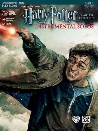 Harry Potter Instrumental Solos: Flute, Book And Online Audio/software