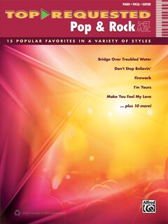 Front cover_Top-requested Pop And Rock Sheet Music