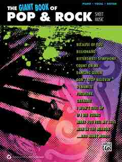 The Giant Pop And Rock Piano Sheet Music Collection: Piano/vocal/guitar by Alfred Music