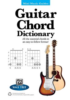 Couverture_Mini Music Guides - Guitar Chord Dictionary