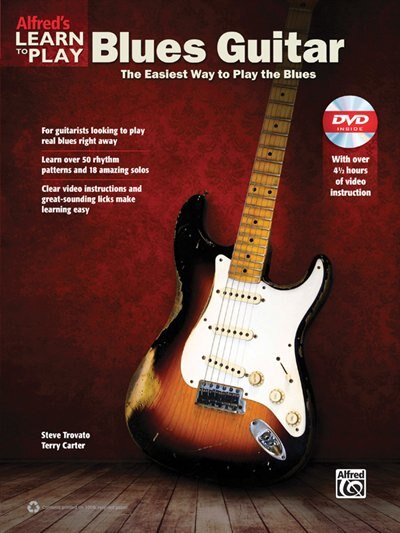 Front cover_Alfred's Learn To Play Blues Guitar