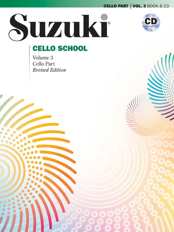 Front cover_Suzuki Cello School, Vol 3