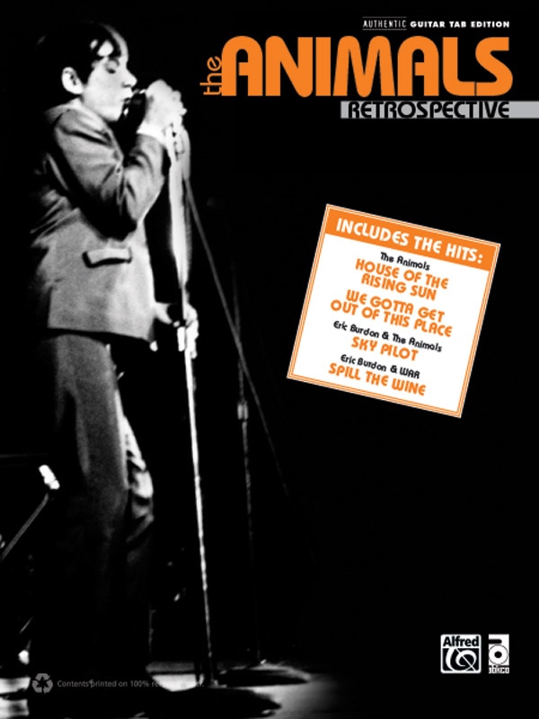Couverture_The Animals - Retrospective Guitar Tab Songbook