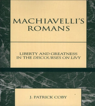 Couverture_Machiavelli's Romans