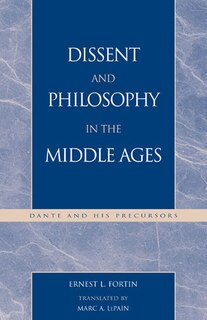 Front cover_Dissent and Philosophy in the Middle Ages