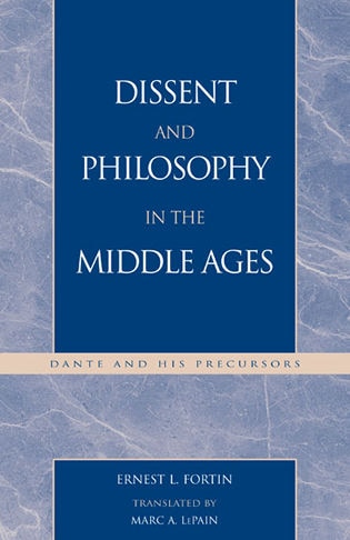 Front cover_Dissent and Philosophy in the Middle Ages
