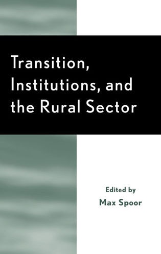 Front cover_Transition, Institutions and the Rural Sector