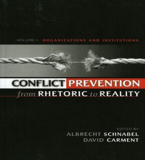 Couverture_Conflict Prevention from Rhetoric to Reality