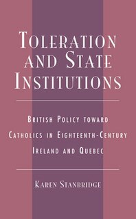 Front cover_Toleration and State Institutions