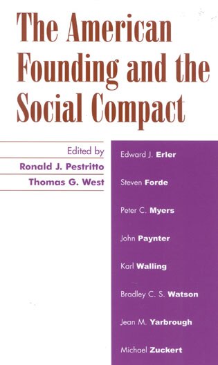 Couverture_The American Founding And The Social Compact