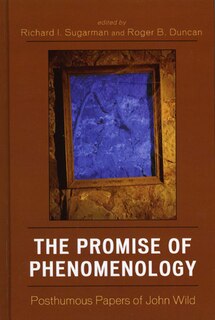 Couverture_The Promise of Phenomenology