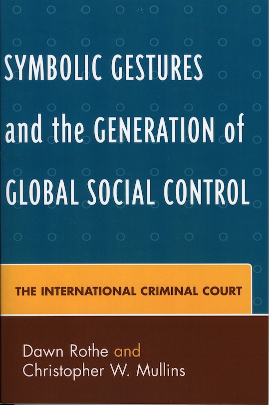 Front cover_Symbolic Gestures and the Generation of Global Social Control