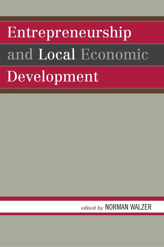 Front cover_Entrepreneurship and Local Economic Development