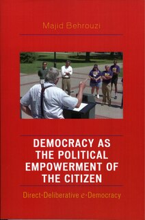 Front cover_Democracy as the Political Empowerment of the Citizen