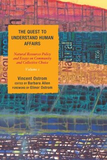 Front cover_Quest to Understand Human Affairs