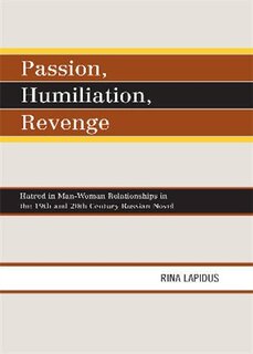 Front cover_Passion, Humiliation, Revenge