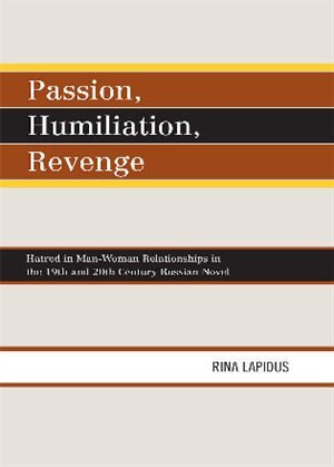 Front cover_Passion, Humiliation, Revenge