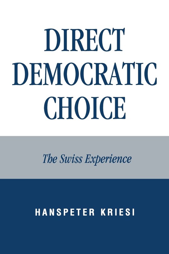 Front cover_Direct Democratic Choice