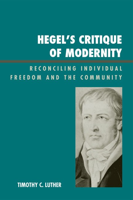 Couverture_Hegel's Critique of Modernity