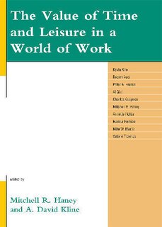 Couverture_The Value of Time and Leisure in a World of Work