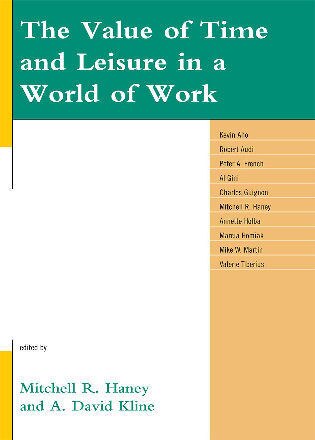 Couverture_Value of Time and Leisure in a World of Work