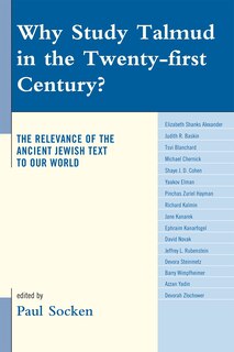 Couverture_Why Study Talmud in the Twenty-First Century?