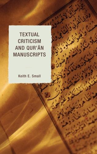 Couverture_Textual Criticism and Qur'an Manuscripts