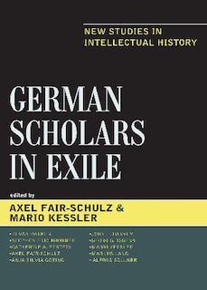 Front cover_German Scholars in Exile