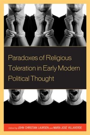 Couverture_Paradoxes of Religious Toleration in Early Modern Political Thought