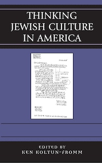 Front cover_Thinking Jewish Culture In America