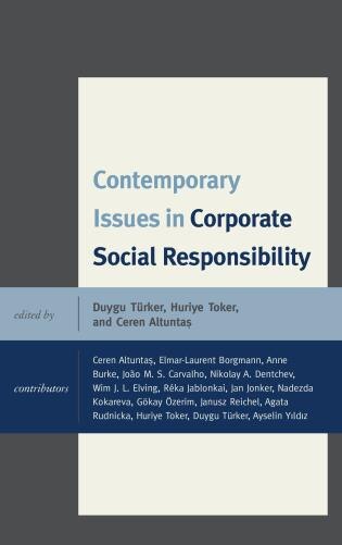 Couverture_Contemporary Issues In Corporate Social Responsibility