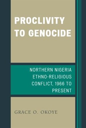 Front cover_Proclivity To Genocide