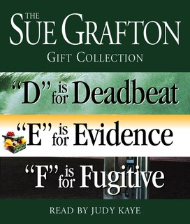 Sue Grafton DEF Gift Collection: D Is for Deadbeat, E Is for Evidence, F Is for Fugitive